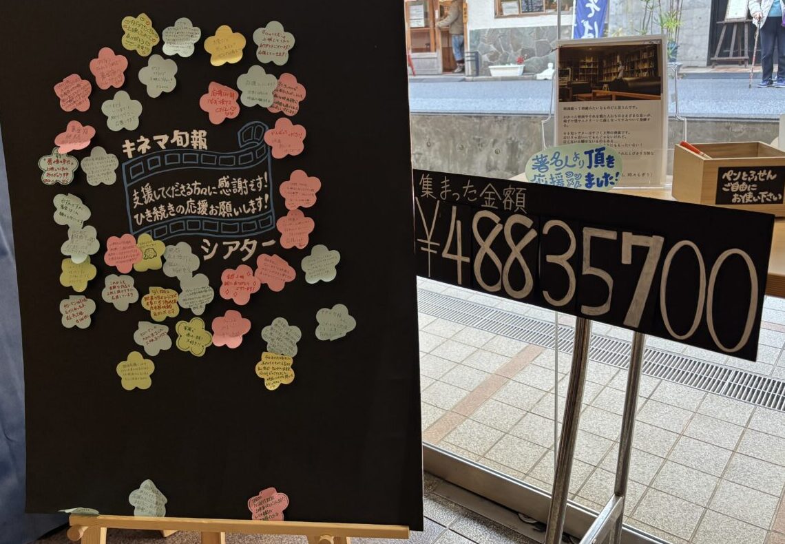 キネマ旬報シアターのクラウドファンディング