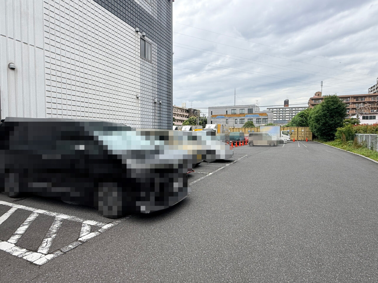 ジモティースポット柏豊四季店の駐車場