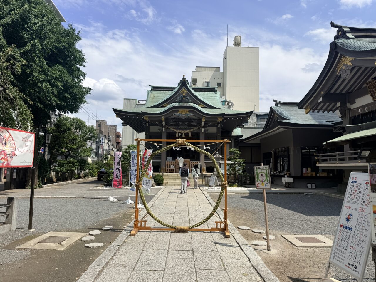 柏神社茅の輪