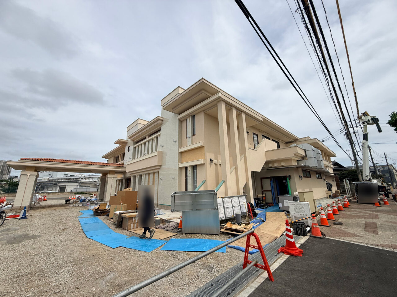 アコールローリエ建設中2