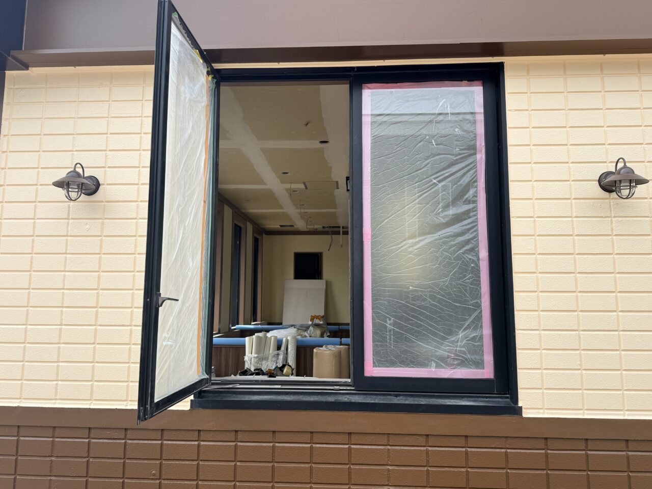 高倉町珈琲光ヶ丘店の内装工事