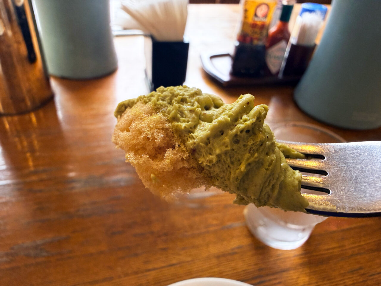 さぁーてぃーらぶのピスタチオモンブランひとくち